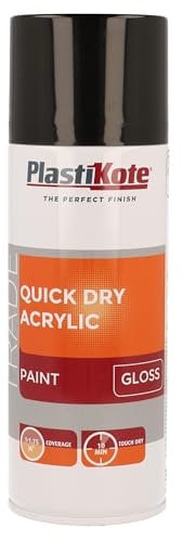 PlastiKote PKT71009 Acrylic Black Gloss