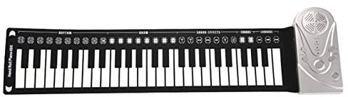 49 Keys Roll-Up Piano Portable Folding Electric Keyboard Flexible Folding Keyboard for Beginners and Kids