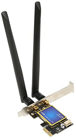 Bewinner 1200 Mbps PCI E WLAN-Karte, 4.0 Drahtloser Netzwerkadapter, Dual-Band WiFi-Netzwerkkarte für Gaming, Streaming