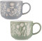 Mason Cash in The Meadow Set of 2 Mugs 400ml Blue/Green