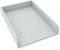 regalik Wickelaufsatz Universal, Wickeltischaufsatz für Kommoden in beliebiger Breite, Abnehmbar Wickelkommode aufsatz, Abgerundeten Frontplatten, Grau, 72cm x 54cm