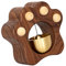 Hemobllo Wooden Doorbell - Shop Keeper Door Bell Cute Cat Claw Doorbell Entrance Wind Chime Decor Wooden Door Entry Chime for Door Opening, Children Safety, Fridge Opening