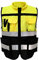 Chaleco De Seguridad Reflectante, Chaleco Reflectante De Alta Visibilidad Chaleco De Seguridad De Poliéster Para Hombre Con Cremallera Y Bolsillos Para Trabajos De Construcción Y Tráfico(XL175)