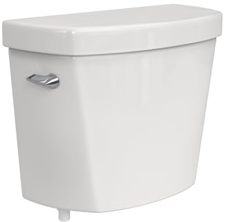 PROFLO PF3712 Camden 1.28 GPF Toilet Tank Only with Left-Hand Trip Lever - White