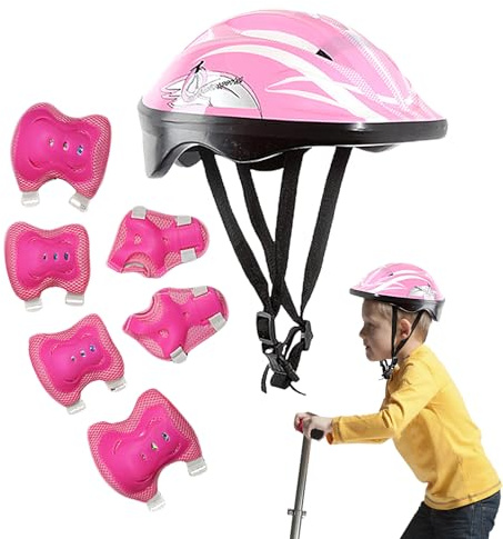 Set di attrezzi protettivi per skateboard - Kit sportivo di sicurezza, modello | Attrezzatura protettiva per skateboard, scooter, pattinaggio a rotelle, bicicletta, bambini adolescenti