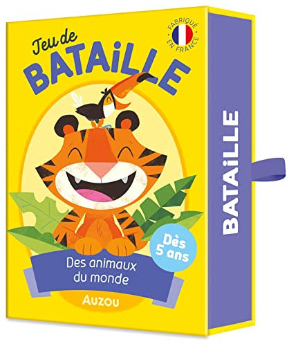 Editions AUZOU - Jeu de Bataille des Animaux du Monde