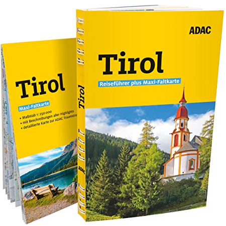 ADAC Reiseführer plus Tirol: Mit Maxi-Faltkarte und praktischer Spiralbindung