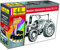 Heller 57402 Massey-Ferguson 2680, mit Farbe, Kleber, Pinsel Modellbausatz, grau