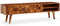 vidaXL Fernsehschrank Sheesham Holz Palisander Lowboard Fernsehtisch TV Board