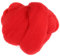 Hztyyier 55g Filzwolle, Wolle Roving Schurwolle Garn Roving Märchenwolle Superweiche Hand Spinnen DIY Handwerk Materialien(rot)