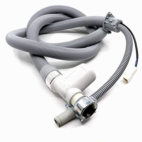 Marel Shop® - Tubo Carico per Lavastoviglie 180 cm compatibile con Electrolux Zanussi Rex con Acquastop per modelli : F88990VI - GA90GLV400 - ESL63040R - PVX1530