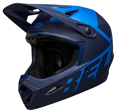 BELL Transfer Adult Full Face Bike Helmet - Matte Blue/Dark Blue (2023), Large (57-59 cm)