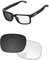 PapaViva Verres de rechange pour lunettes de soleil Oakley Holbrook OO9102 55 mm, Eclipse Gris Photochromique, Holbrook