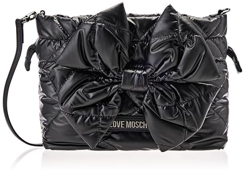 Love Moschino Damen Umhängetasche, Schwarz