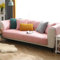 LiveGo 2023 Samt-Sofabezug Schutz, weich, staubdicht, Ecksofa, Couchbezug, rutschfest, Sofakissenbezüge, waschbar, Sofa-Überwurf, großer 3-Sitzer(Rosa, 90 x 180 cm)
