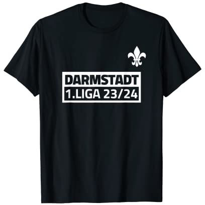 Darmstadt 1. Liga Aufstieg 2023 Fußball Lilien Fan 98 Hessen T-Shirt