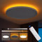 queffigle LED Ceiling Light 1800K Night Light Dimmable 3200LM 3000-6500K with Remote Control Ceiling Mounting Low Profile Ambient Timer Adjustable Ceiling Lamp for Bedroom, Living Room, Bathroom
