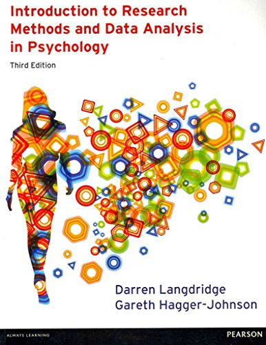 Introduction to Research Methods and Data Analysis in Psychology
