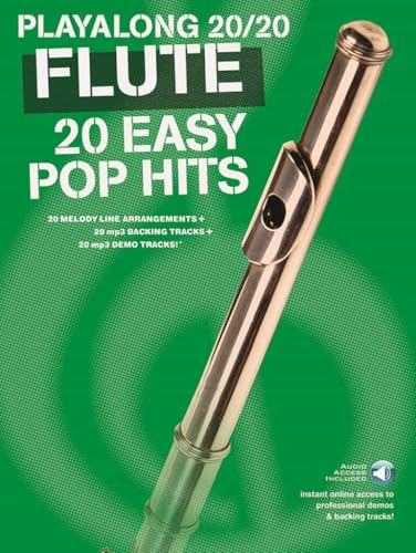 Playalong 20/20 Flute Flute (Book and Download Card): 20 Easy Pop Hits