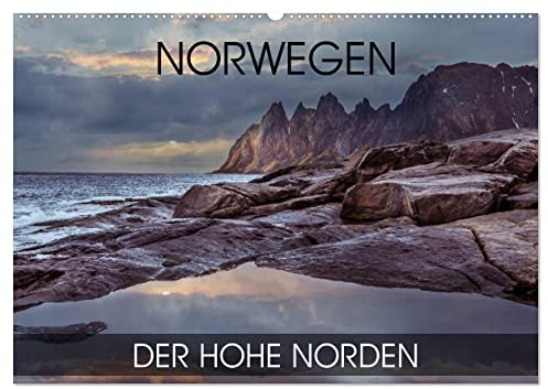 Norwegen - der hohe Norden (Wandkalender 2026 DIN A2 quer), CALVENDO Monatskalender: Fotoreise durch den norwegischen hohen Norden (CALVENDO Orte)