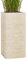 Pflanzwerk® Pot de Fleur Fibre de Verre Tower Antique Sable 50x23x23cm *Jardinière antigel* *Protection UV* *Qualité européenne*