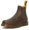 Dr. Martens 2976 Smooth Chelsea, Anfibi Unisex adulto, Dark Brown Crazy Horse, 43 EU