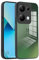 XINYEXIN Coque pour Xiaomi Redmi Note 13 Pro 4G / Xiaomi Poco M6 Pro Case, Étui Housse de Téléphone en Verre Dégradé, Coque Antichoc et Anti-Rayures Mode Ultra-Mince - Vert