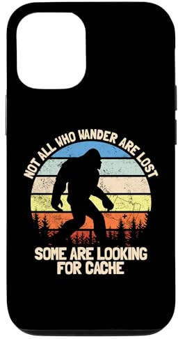 Hülle für iPhone 15 Nicht alle, die wandern, haben sich beim Retro-Geocaching verirrt