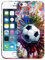 GlamCase Vintage Color Football (Soccer) Design Printed Cute Plastic Protective Designer Back Case for iPhone 5 / 5S / SE 1st Gen, 2016 - Slim, Wireless Charging Compatible, Multicolor