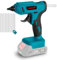 ONEVAN pistolet à colle sans fil, pistolet a colle chaude électriques pour Makita 18V, chauffage rapide, pistolet à colle avec 10 bâtons de colle de 11 mm