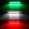 Generico LUCI LED INGOMBRO 9 LED 12/24 PER CAMION CAMPER RIMORCHIO VOLTIMETRO E CICALINO (BANDIERA ITALIANA LED)