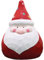Hrippy Weihnachts-holzfigur, Tischdekoration, Holz, Stehend, Weihnachtsmann-Figur, Weihnachtsdekoration, Tischdekoration, Kaminsims
