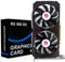 GPVHOSO Radeon RX 590 Carte graphique 8 Go, 2304SP 1469 MHz GDDR5 256 bits, RX590 GPU 8K avec double ventilateur de refroidissement, HDMI, DP, sortie DVI, PCIE 3.0 x 16 pour jeux sur ordinateur et