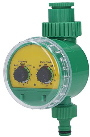 Aoaoy Automatic Irrigation Timer, Electronic Smart Water Controller for Garden with Car Wail Function, Simple Setup, 1-120 Min Duration, 1-72-hour Interval,