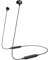 Panasonic RP-HTX20BE-K In Ear Wireless Bluetooth Headphones, Retro Style with Microphone, Smart Voice Control and Comfortable Ergonomic Fit - Black