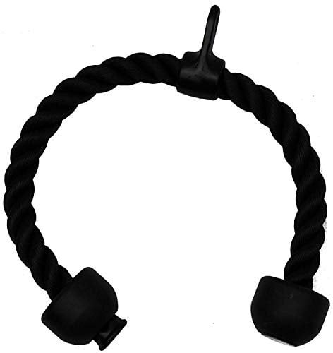 BodyRip Power Cable Crossover Gear | Tricep Rope Accessory Attachment | Power Cable Machine | Strength Training, Home Gym Equipment, Fitness Exercise, Weight Lifting, Fat Loss, Workout, Calisthenics