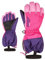 Ziener Kinder LEVIO Ski-Fäustling/Wintersport | wasserdicht atmungsaktiv, dark purple, 92cm