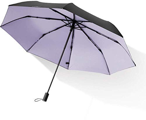 JRP Sombrilla,Doble Capa Sombra Protector Solar Protección UV Paraguas Soleado Moda/púrpura / 29.1 * 100CM