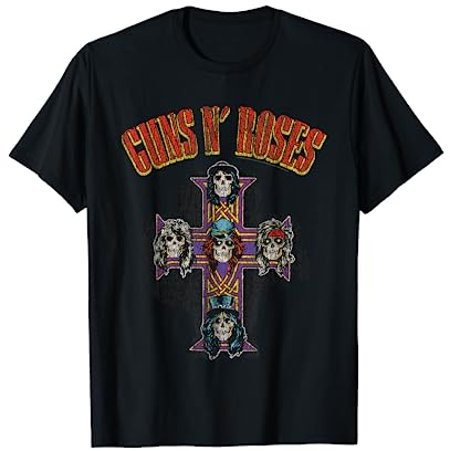 Guns N' Roses Offizieller Kreuzbogen T-Shirt
