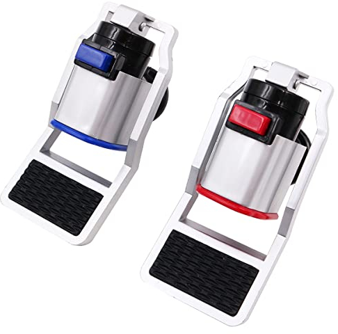 WANGCL 2PCS Hot And Cold Water Dispenser Faucet Water Dispenser Spigot with Child Safety Lock for Ro System Adaptor Hot Cold Water- Red and Blue