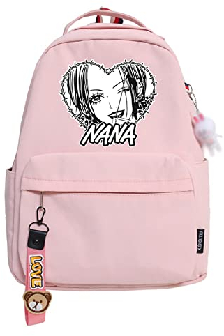 jiminhope Anime NANA Rucksack Osaki Nana Rucksack Komatsu Nana Daypack Bookbag Nana Osaki Tasche für Unisex