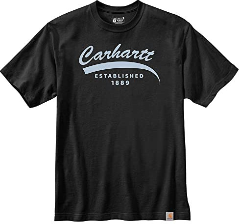 Carhartt Mens Heavyweight Short Sleeve Graphic T Shirt