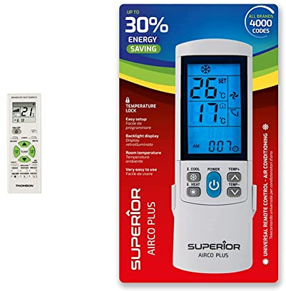 Thomson Universalfernbedienung für Klimaanlagen & Superior Electronics Superior Airco Plus Universal Ersatzklimaanlage