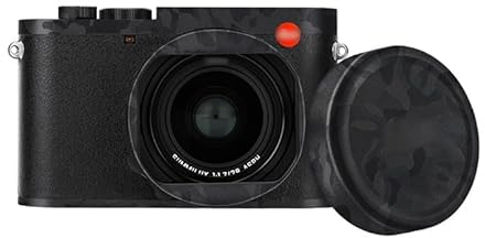 JJC Anti-Kratz-Schutz-Aufkleber, kompatibel mit Leica Q3 Digitalkamera, rutschfeste Kameragehäuse Skin Cover Film (Tarnmuster)
