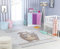Livabliss Bär Kinderteppich Waschbar - Cartoon 80x150 cm, Für Kinderzimmer Oder Babyzimmer, Krabbel- Oder Spielteppich - Baby Teppich Für Jungen & Mädchen, Beige