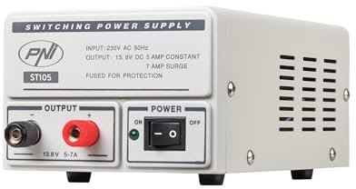 Fuente de tensión conmutada PNI ST105, Entrada 230VAC, Salida 12V DC, 5A
