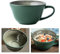 IGTOPS Taza de café grande 700 ml, cerámica, XXL