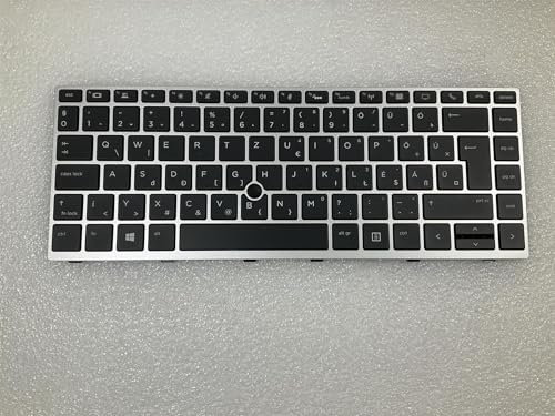 para HP EliteBook 745 840 846 G5 G6 L14378-211 Teclado retroiluminado húngaro