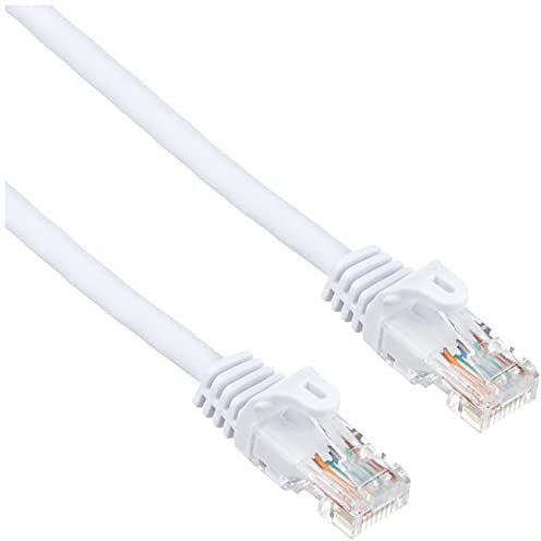 StarTech.com 7m White Cat5e Patch Cable with Snagless RJ45 Connectors - Long Ethernet Cable - 7 m Cat 5e UTP Cable (45PAT7MWH)