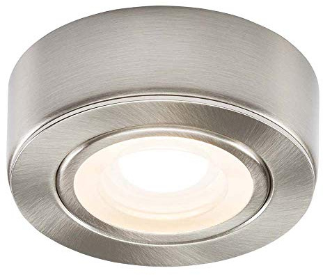 Knightsbridge 230V LED Under Cabinet Light -Brushed Chrome 3000K, Warm White